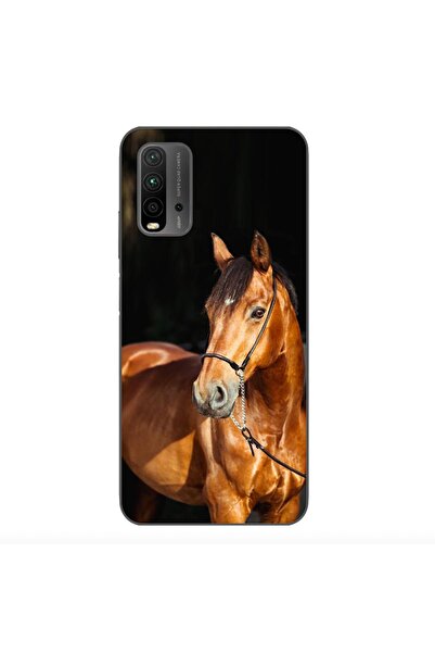 OEM Case compatible with Xiaomi Redmi 9T Silicone Gel Tpu Horse Pattern on Bl...