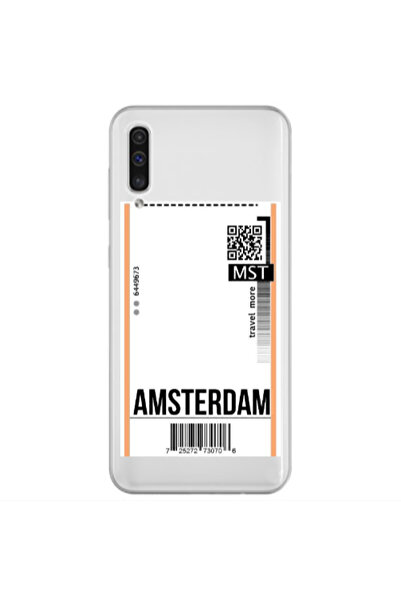 Other Samsung A70 Amsterdam Travel More Transparent Silicone TPU Θήκη