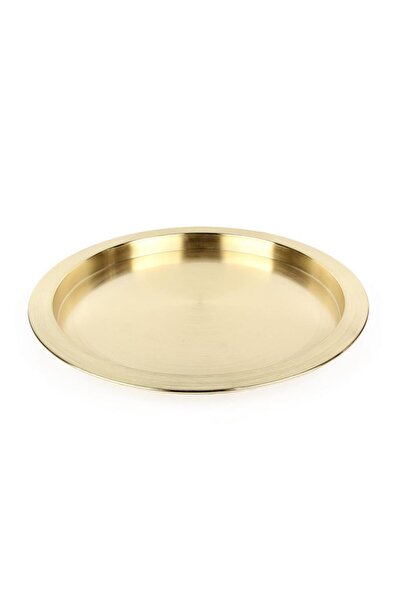 Globy Gold Round Tray 38X2.5 cm