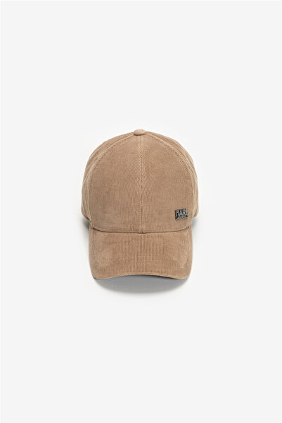 Karl Lagerfeld Erkek Baseball Şapka Bej