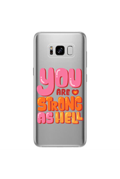 Other Samsung S8 Plus You are Love Strong Transparent Silicone TPU Θήκη