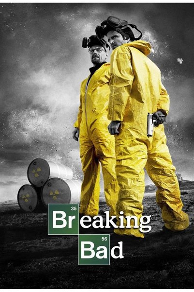 ESLEM Breaking Bad Poster Walter White Jesse Kalın Kağıt Baskı Dizi Duvar Tab...