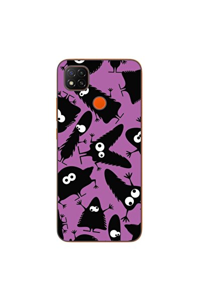 OEM Husa compatibila cu Xiaomi Redmi 9C, 9C NFC Silicon Gel Tpu Model Monstri...