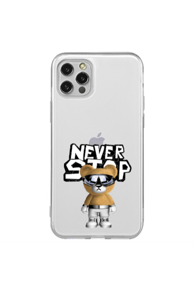 Other Apple iPhone 12 Pro Never stop Transparent Silicone TPU Θήκη