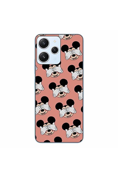 OEM Θήκη συμβατή με Xiaomi Redmi 12 4G Σιλικόνης TPU με σχέδιο Μίκυ Πικ Α Μπου