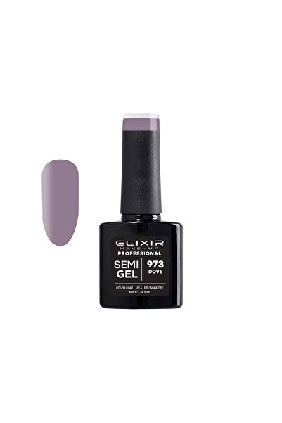 Elixir SEMI GEL ΗΜΙΜΟΝΙΜΟ ΒΕΡΝΙΚΙ 973 (DOVE) 8ML