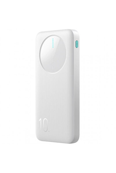 Joyroom Baterie Externă JR-PBF12, 10000mAh, 12W, 1 x USB-C - 2 x USB-A, Alba