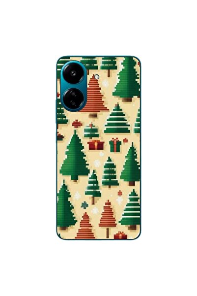 OEM Θήκη συμβατή με Xiaomi Redmi 13C 4G, από σιλικόνη TPU, με σχέδιο Pixel Ar...