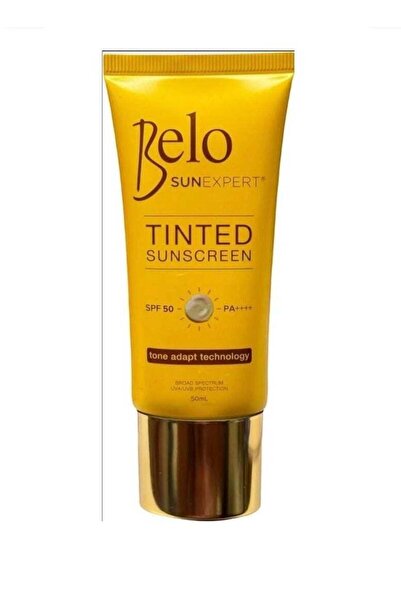 Belo واقي شمس ملون من SUN EXPERT (تقنية التكيف اللوني) 50 مل مع عامل حماية من...