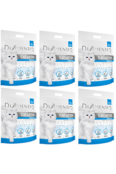 Other DIAMENTIQ Neutral, Silicone, Non-Clumping Cat Litter - 6x5 l
