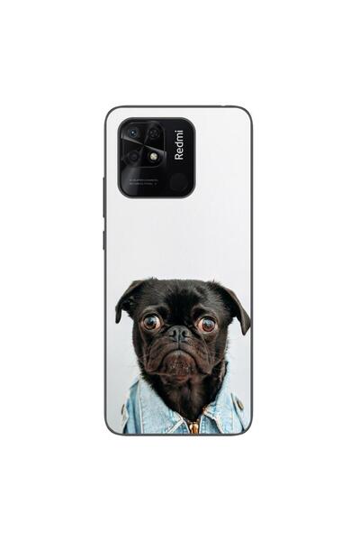 OEM Husa compatibila cu Xiaomi Redmi 10C Silicon Gel Tpu Model Pug Fashion
