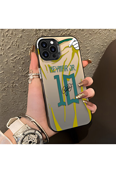 Hontinga iPhone 14 Pro Uyumlu Silikon Kenar Sert Arka Kılıf Couple Telefon Kı...