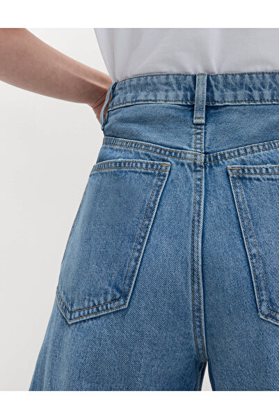 Marks & Spencer Orta Bel Barrel Paça Jean