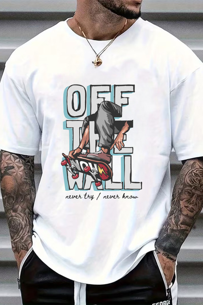 Sarah's Boutique Men's T-shirt – 100% cotton – off the wall