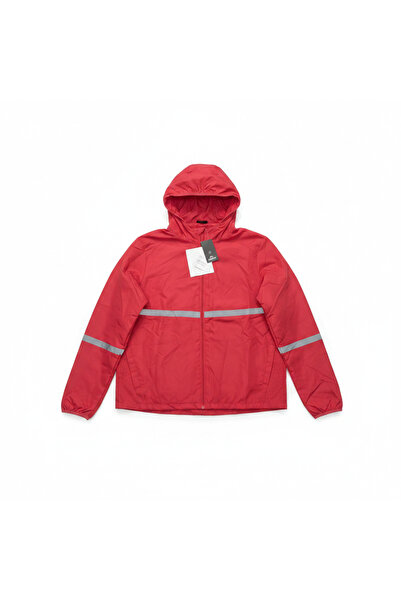 CRIVIT Women's Reflective Running Windbreaker Jacket - Red L / Red