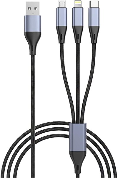 Generic GO-DES Power Link Pro 5A – 3-in-1 Universal Fast Charging Cable