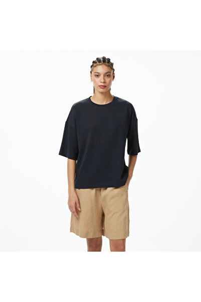 Nautica Kadın Siyah Regular Fit T-Shirt