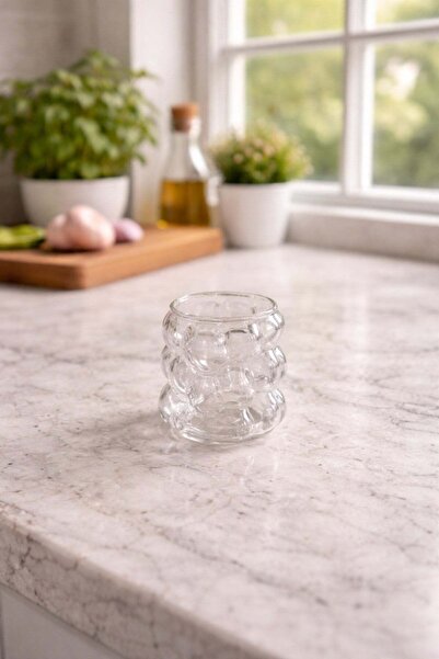 uğurlu dükkan Bubles Kabartmalı Kahve Yanı Bardağı 30 Ml