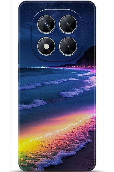 Noprin حافظة هاتف Xiaomi Redmi Note 14 Pro 5G مطبوعة بتقنية HD - لا يمكن أن ي...