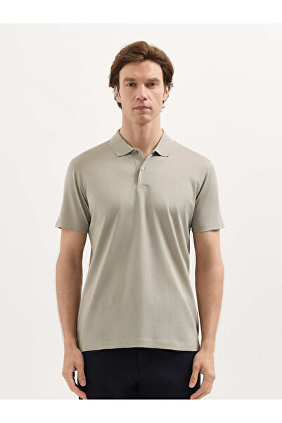 Karaca Haki T-Shirt-Polo Yaka Tişört