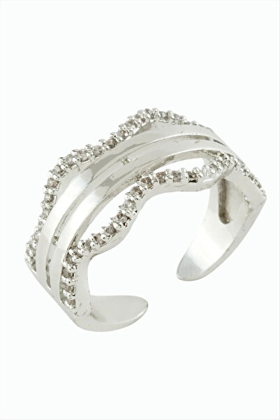 Marsilyan Nvdn- Cloud Zircon Stone Metal Ring Iegrs-Nvdn1