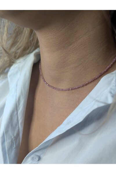 PIETRICELE Pink Tourmaline Necklace