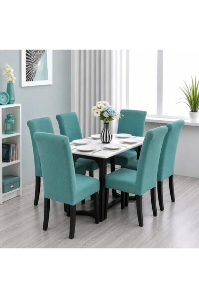 Lenjeria Pufoasa Husa scaun 6 piese, Lycra