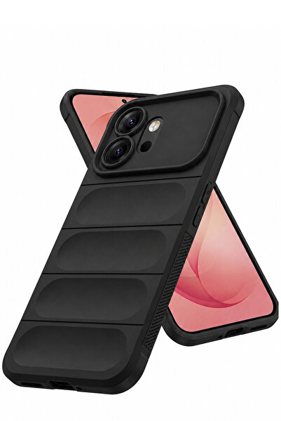 Nezih Case Honor 600 Uyumlu Esnek Oyuklu Arka Yüzey Tasarımlı Şık Silikon Kap...