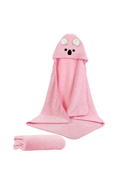 STAR BABiES - Microfiber Hooded Towel - Pink