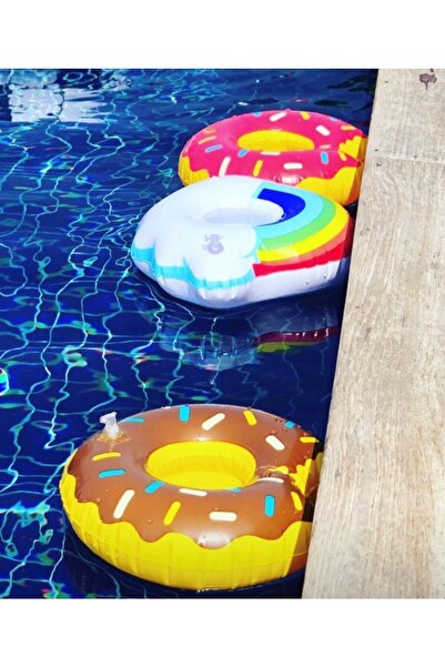 Empressco JUICYSHOPPER Donut Şeklinde Şişme Bardak Tutucu - Fiyatı, Yorumları