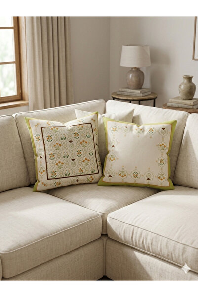 cuboo home Vintage 2-Pack Cushion Cover 43X43 cm Gift Decoration Product