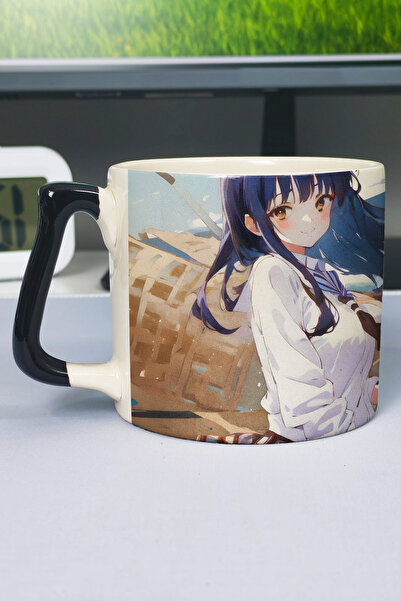 ZipZap Boku No Kokoro No Yabai Yatsu Anime Printed Ceramic Luxury Mug (1 Piec...