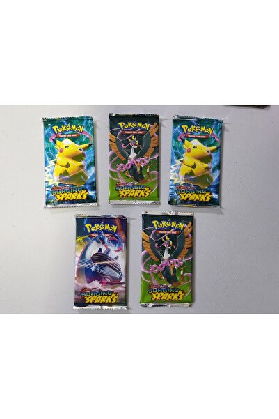 Takara Tomy Surging Sparks Pokemon Kart 3 Packs 24 Pokekarts