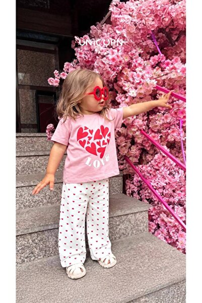Nazhankids Heart-Detail 2-Piece Set