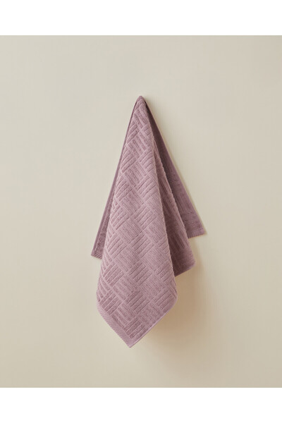 LC Waikiki Nevavm Farkıyla Panera Cotton Face Towel 50X85 cm Purple