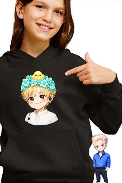 OEM Kids Girls Taemin Chibi Shinee Kpop Sweatshirt