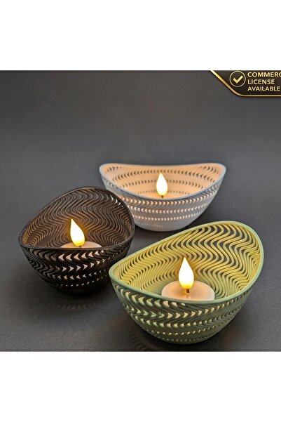 OEM Mini Decorative LED Night Light with Patterned