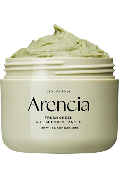 Arencia منظف موتشي الأرز الأخضر الطازج إصدار 2025 - 120 جرام