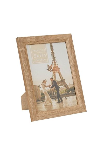 OEM Ramă foto decorativă, Maro, 13 x 18, Lemn / MDF, perete/masă, amintiri și...