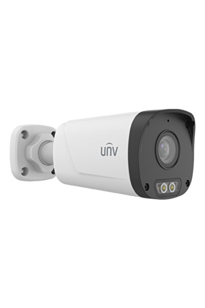 Uniview 4MP IP Camera, Dual Light, 4mm lens, 30m IR, 15m WL, Mic, PoE, IP67 -...
