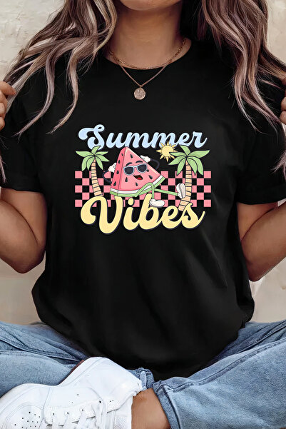 Sarah's Boutique Women's T-shirt – 100% cotton – Melon Vibes