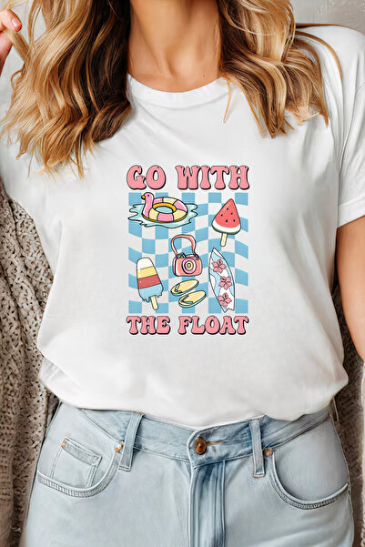 Sarah's Boutique Women's T-shirt – 100% cotton – Go Float