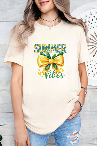 Sarah's Boutique Women's T-shirt – 100% cotton – Summer Bow