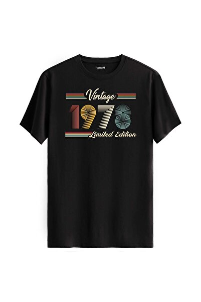 Colermi تي شيرت كلاسيكي عتيق من عام 1978
