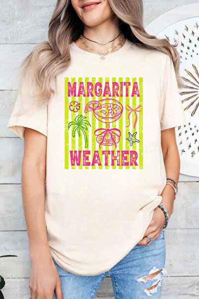 Sarah's Boutique Women's T-shirt – 100% cotton – Margarita Neon