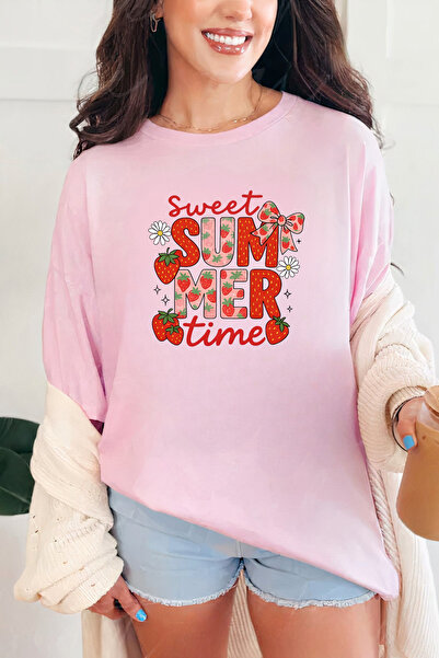 Sarah's Boutique Women's T-shirt – 100% cotton – Sweet Summertime