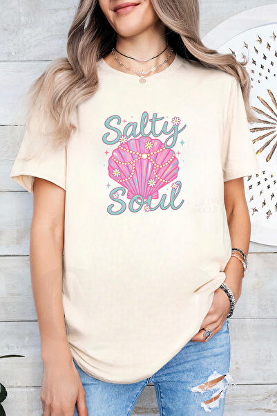 Sarah's Boutique Women's T-shirt – 100% cotton – Pearl Shell