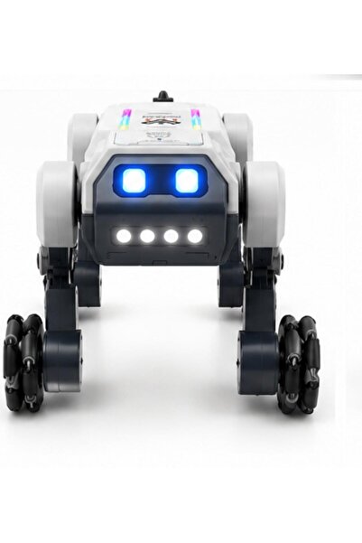 onestophube Akıllı Robot Köpek RC Oyuncak – Sesli Komutlu, Müzikli, Işıklı, H...