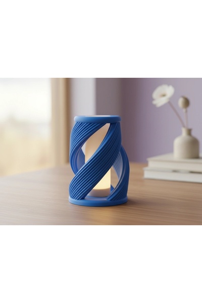 OEM Mini Lampă de veghe decorativă cu design torsadat, imprimată 3D