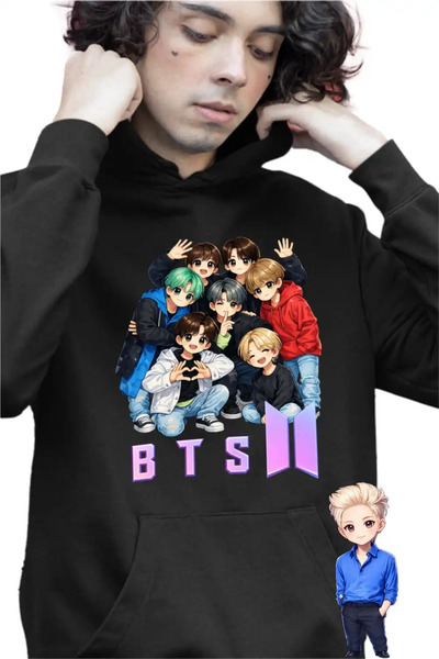 OEM Hanorac Copii Baieti BTS Kpop Style